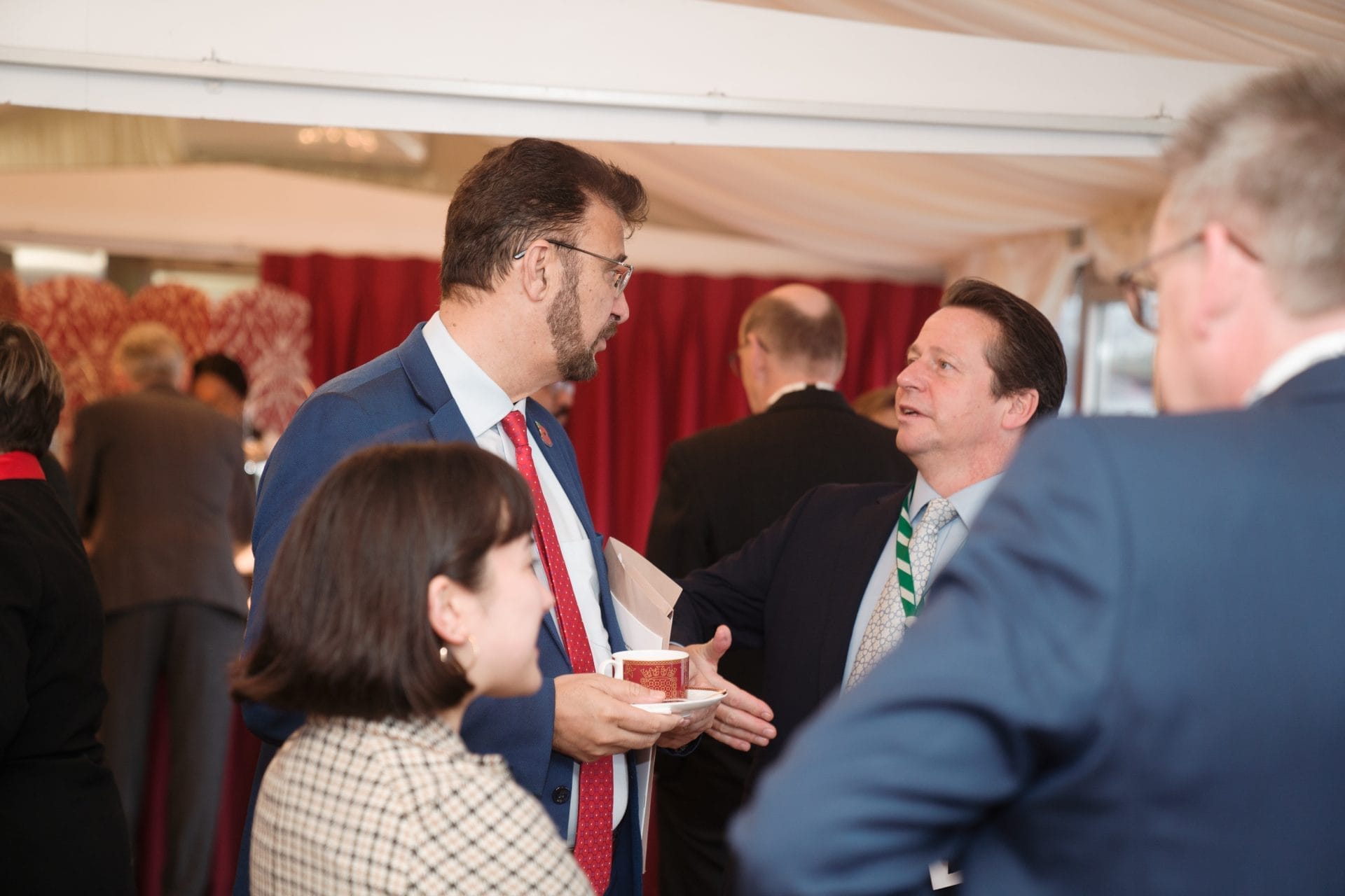 People at Trade Event at the House of Lords